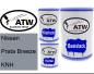 Preview: Nissan, Prata Breeze, KNH: 500ml Lackdose + 500ml Klarlack + 250ml Härter - Set, von ATW Autoteile West.